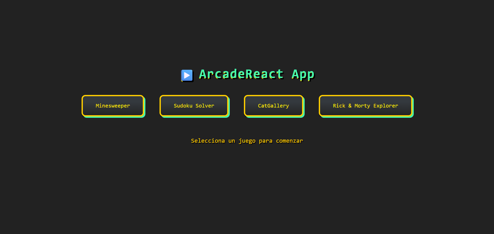 Arcade Web - Coleccion de mini-juegos